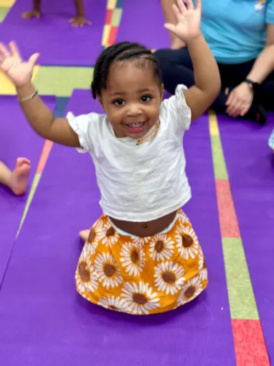 Child at Little Heaven Daycare